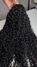 Load image into Gallery viewer, "CAMBODIAN CURLY" Flip Over Half Wig